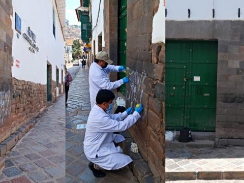 Cusco Ministerio de Cultura Spray