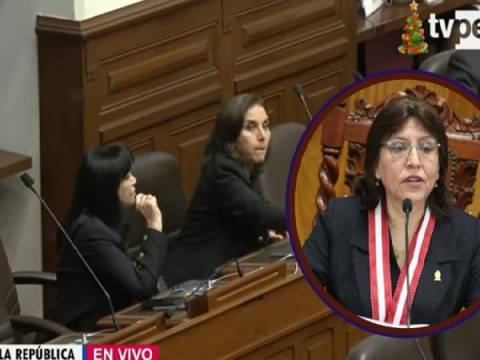 delia espinoza inhabilitada congreso fiscal suprema