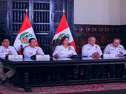dina boluarte Reinfo minería ilegal 