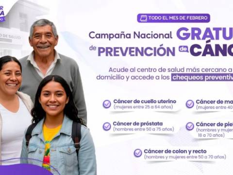 Minsa campaña cáncer