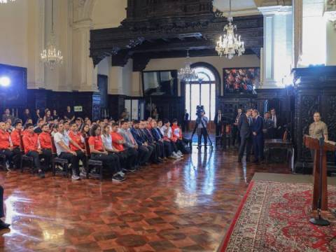 Premiación medallistas