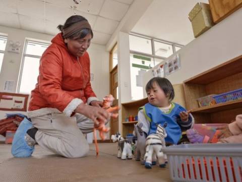 El trabajo que desarrolla el programa del Midis en favor de la inclusión se ve reflejado en los servicios de Cuidado Diurno (SCD) y Acompañamiento a Familias (SAF).