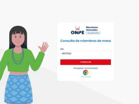 LINK MIEMBROS DE MESA ONPE