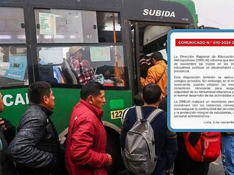 drelm paro de transportistas mtpe trabajo pcm escolares 