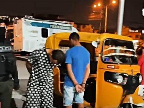 ecuador policías peruanos secuestrados