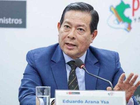 premier Eduardo Arana