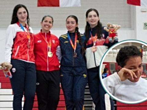 esgrima juegos bolivarianos atletismo deportes maría luisa doig
