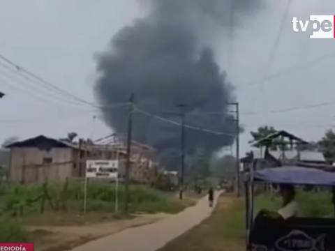 explosión en Loreto