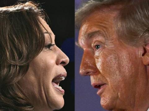 Donald Trump y Kamala Harris