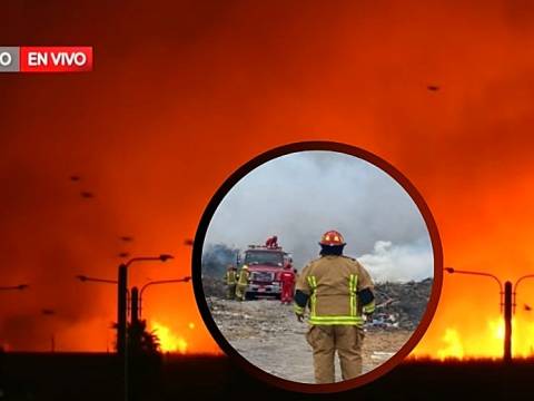 incendio bomberos base naval del callao