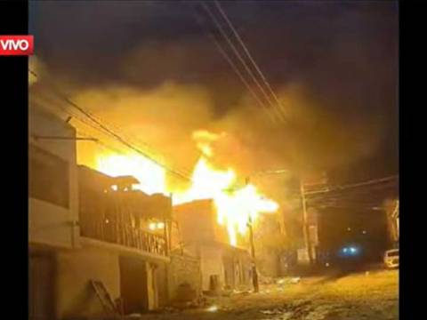 incendio en Arequipa 