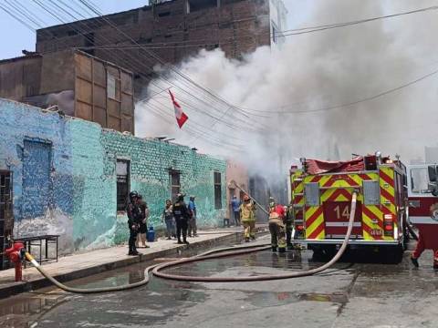 incendio en Cercado de Lima