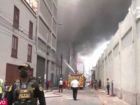 incendio en Cercado de Lima