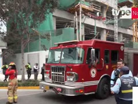 incendio en San Borja