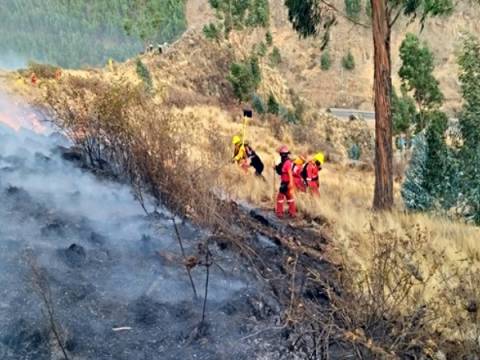 incendio forestal fuego llamas lima ancash apurímac cusco