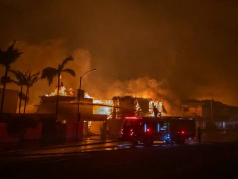 incendio en Los Ángeles 