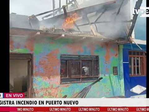 segundo incendio Puerto Nuevo, Callao