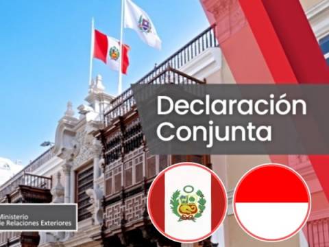 indonesia perú declaración cancillería comercio 