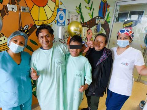 INSN San Borja  padre trasplante de riñón  