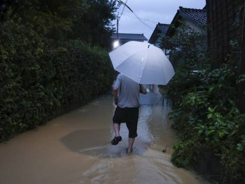 inundaciones en Japón