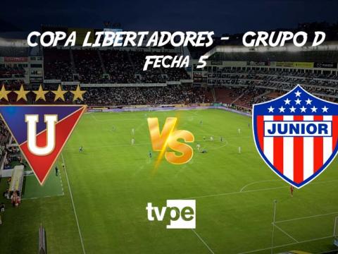 Liga de Quito se enfrenta a Junior de Barranquilla por la Copa Libertadores