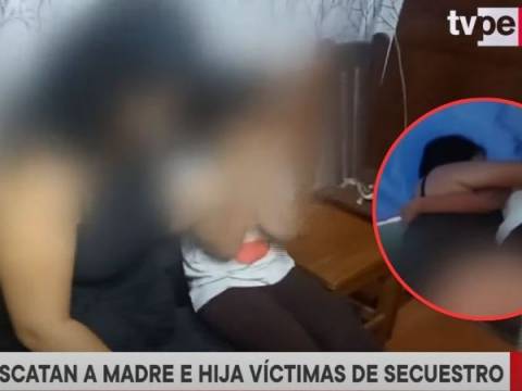 Madre e hija rescatadas