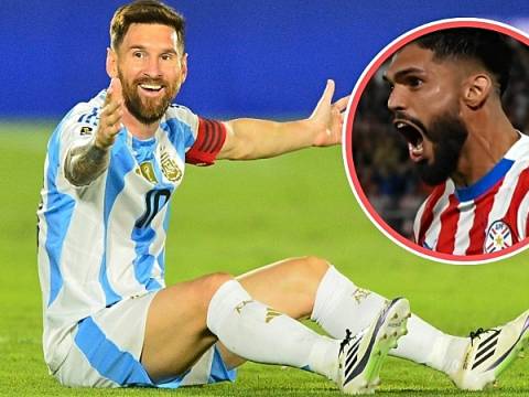 messi argentina paraguay eliminatorias 