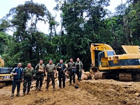 minería ilegal cenepa ecuador