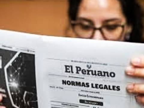 normas legales peruano