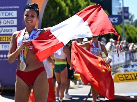 Kimberly García competirá este domingo en el Mundial de Marcha por equipos