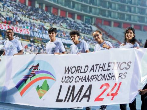 Participa como voluntario en el Mundial de Atletismo U20 Lima 2024