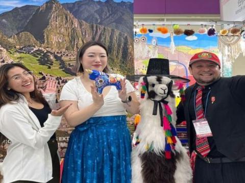 Embajada del Perú en Corea promueve destinos turísticos nacionales en feria internacional