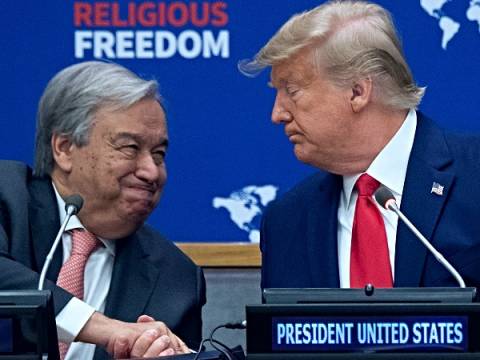 trump guterres ONU 