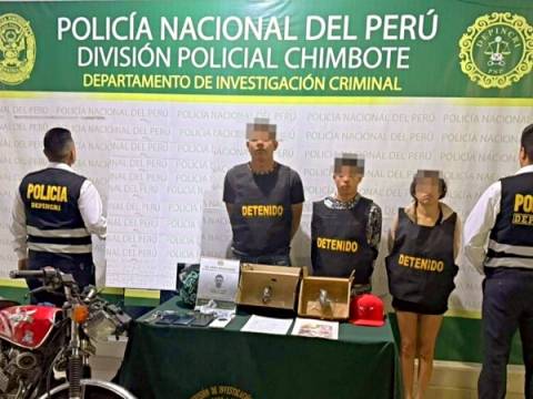 tren de aragua chimbote pnp extorsiones