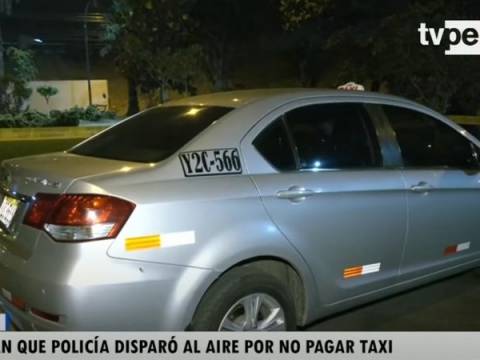 taxi disparado