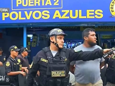 polvos azules centro comercial celulares robados estado de emergencia 