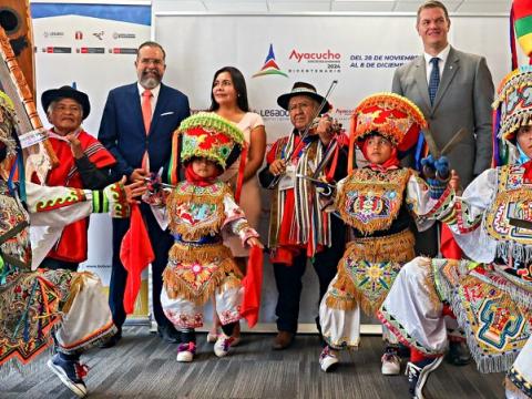 Proyecto Legado Juegos Bolivarianos Ayacucho Danza de tijeras
