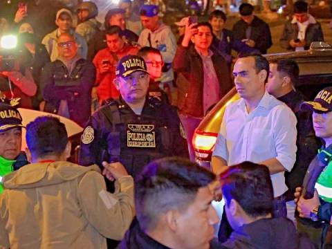 presidente José Jerí Villa María del Triunfo pnp sucamec