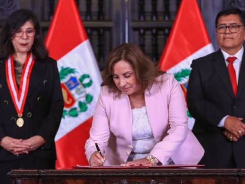 Presidenta Dina Boluarte