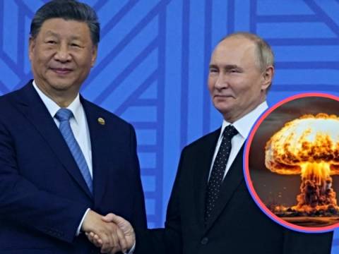 Putin xi jingping rusia ucrania  bomba nuclear guerra