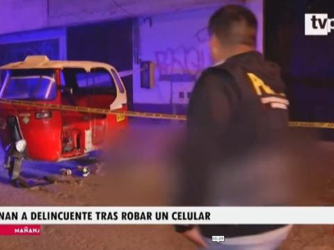 San Juan de Miraflores asesinato delincuencia robo Lima Metropolitana
