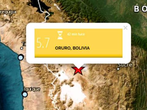 sismo en bolivia