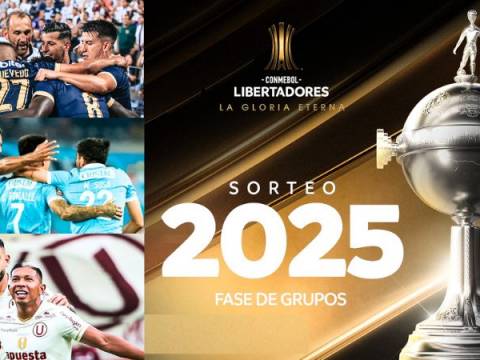 SORTEO FASE DE GRUPOS COPA LIBERTADORES 2025