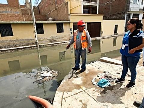 Sunass alcantarillas lluvia inundaciones