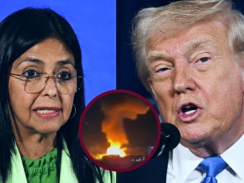 presidente Donald trump Estados Unidos venezuela MADURO delcy Rodriguez