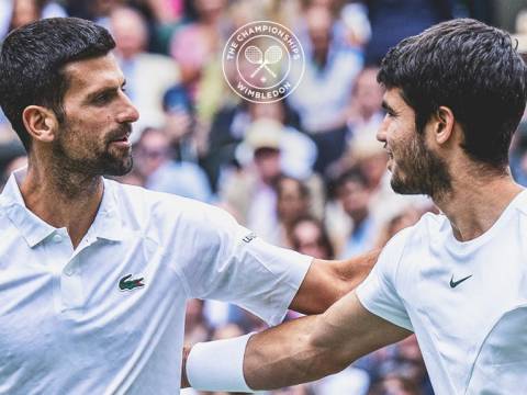 Alcaraz vs. Djokovic se enfrentarán por segunda vez en la gran final de Wimbledon 2024