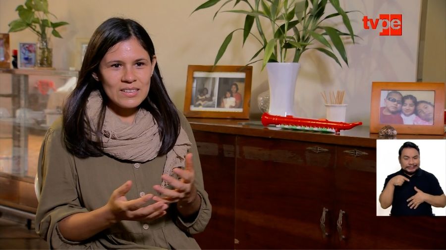 Natalia Gutiérrez, fundadora de "Canto para ver"