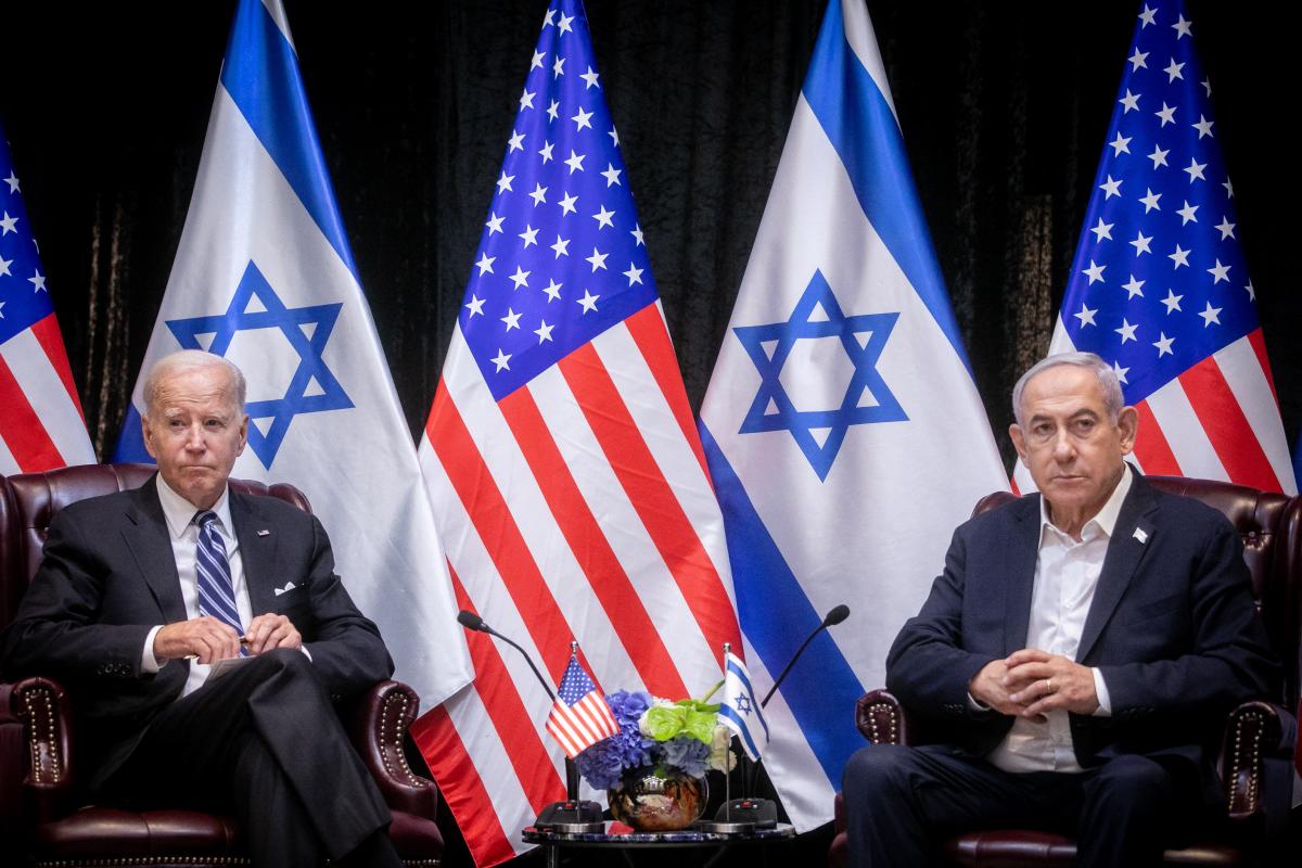 Presidente Joe Biden se reúne con  primer ministro Benjamín Netanyahu.