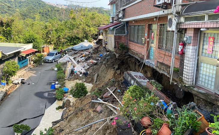 Terremoto en Taiwán: Foto: AFP
