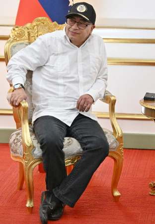 Presidente de Colombia, Gustavo Petro  